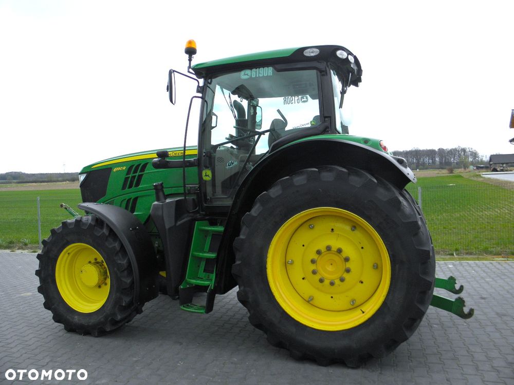 John Deere 6190R 2013 Rok, Przedni TUZ i WOM, Skrzynia POWERQUAD, Nie Malowany, Stan Bardzo Dobry - 9