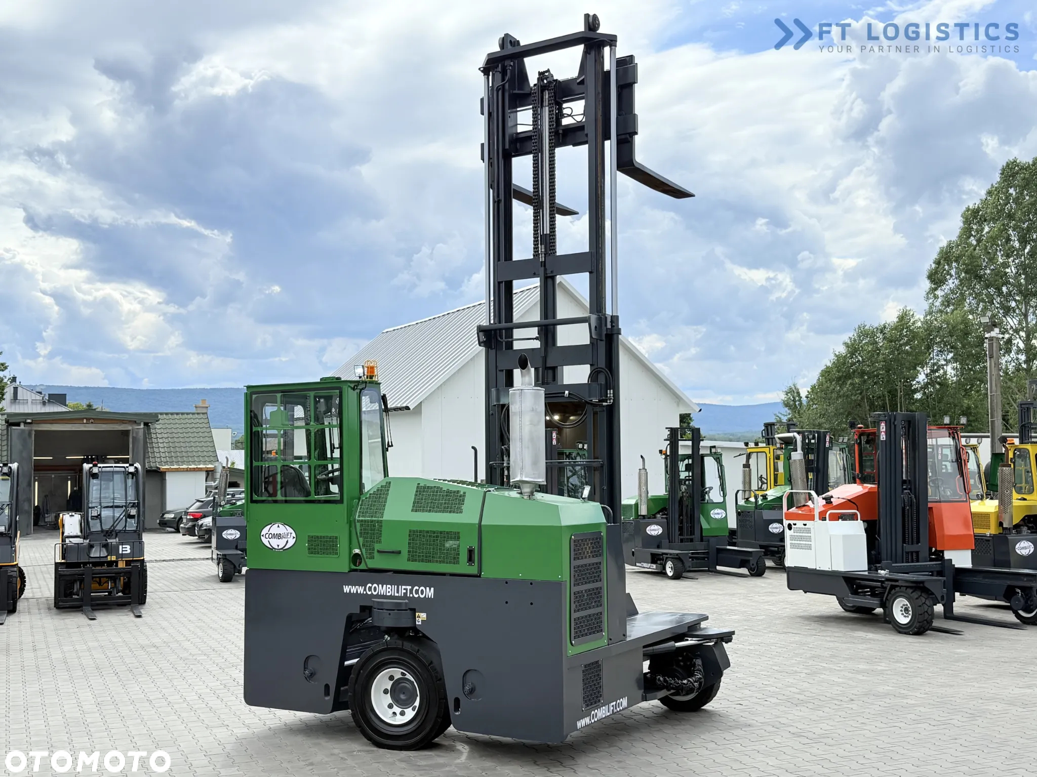 Combilift C8000 / GAS / DUPLEX - 4700MM / POZYCJONER / WOLNY SKOK / PEŁNA OGRZEWANA KABINA / JEDYNIE 5141H / STAN - JAK NOWY! - 39