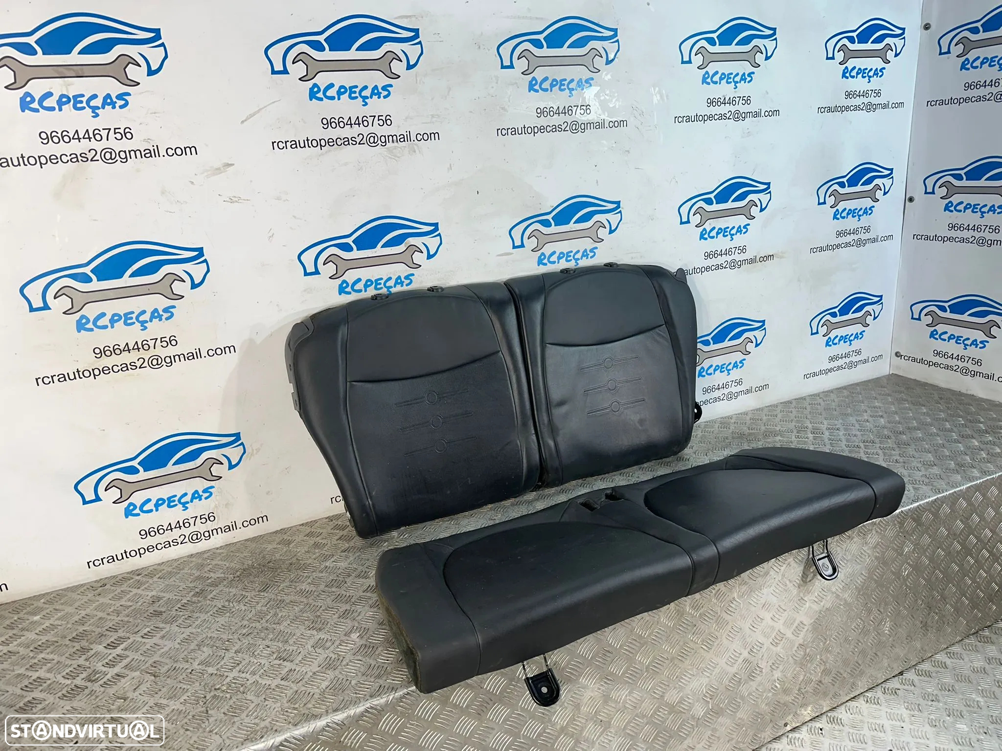 Conjunto Bancos Pele Fiat 500 312 2007 - Presente - 8