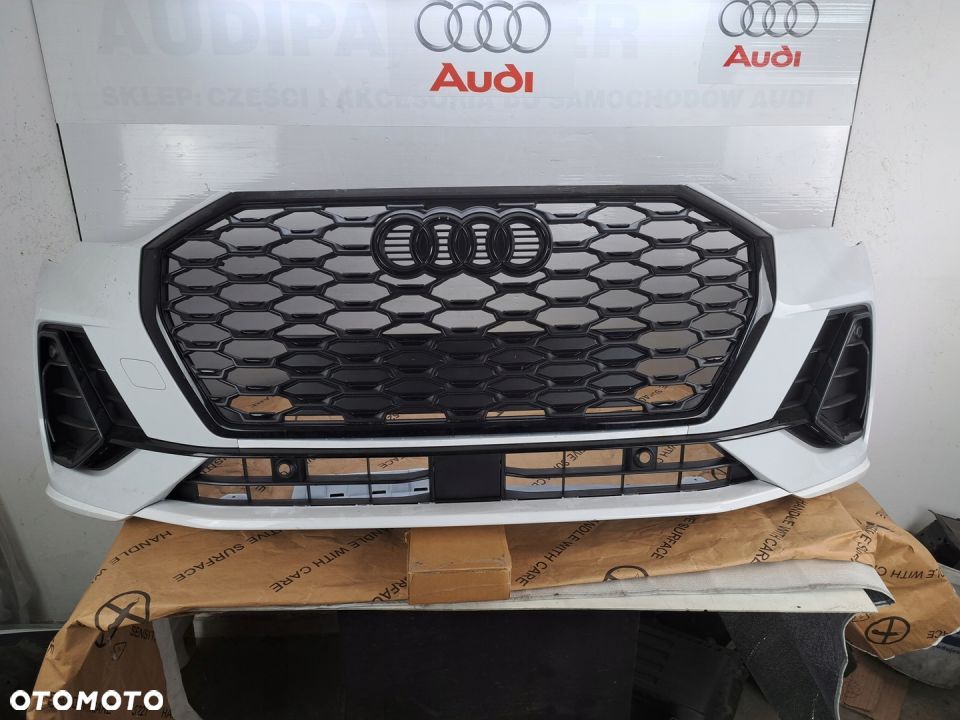 ZDERZAK AUDI SQ3 Q3 83A 83F 2020-2023 S-LINE BLACK - 1