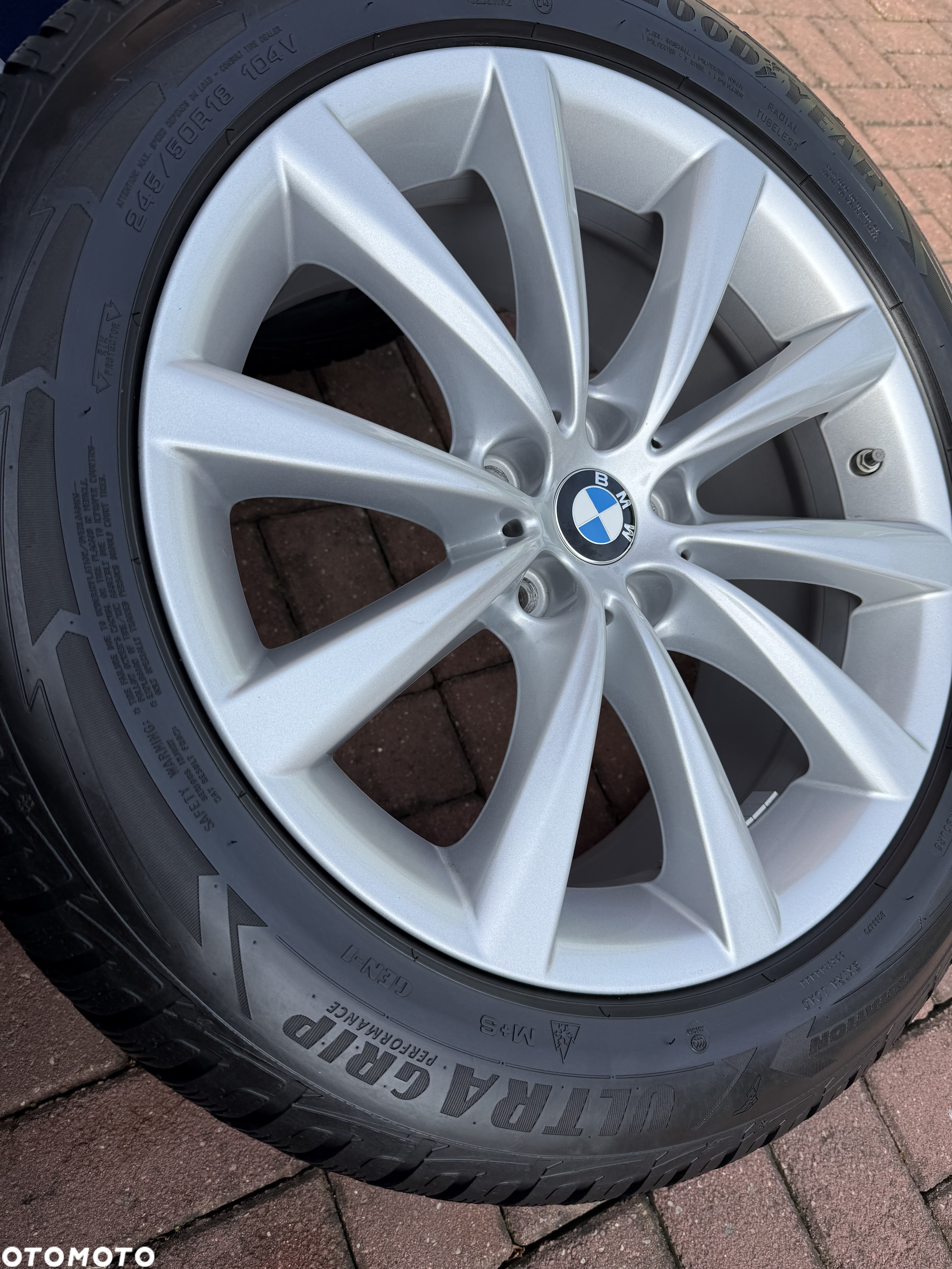Felgi aluminiowe BMW 18 Oryginalne  z czujnikami powietrza - 6