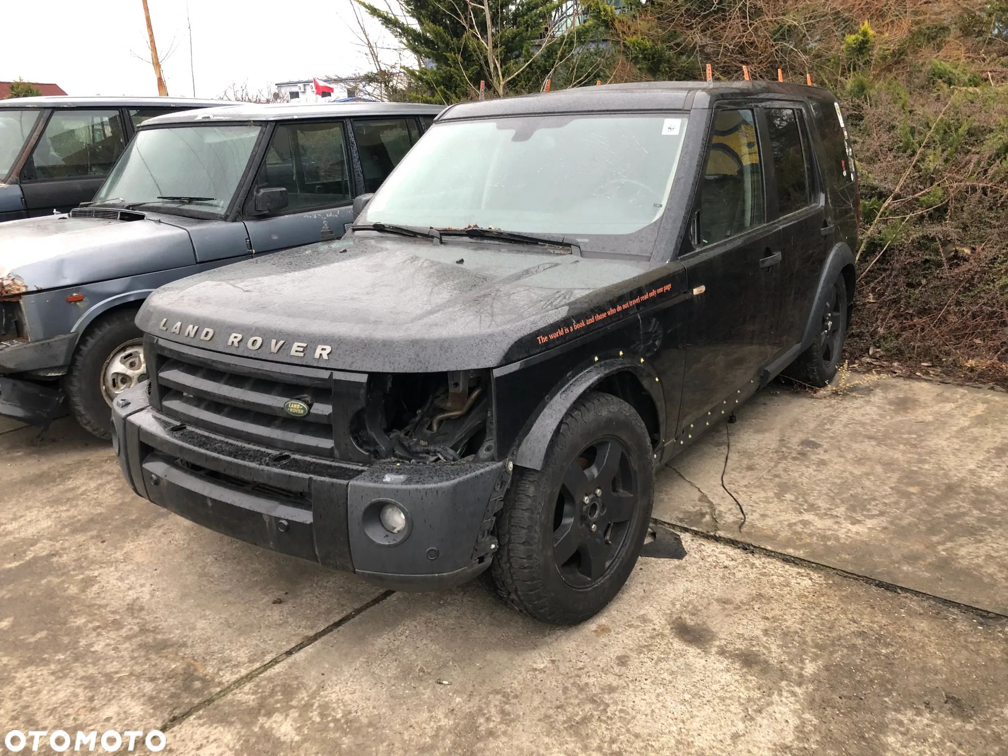 Maska błotnik lampa zderzak Land Rover Discovery 3 III - 1