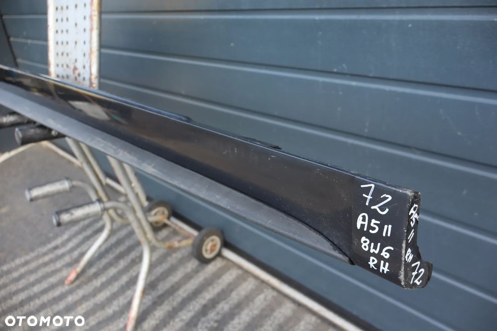 LISTWA NAKŁADKA PROGOWA PRÓG PRAWA AUDI A5 II 8W8 SPORTBACK 8W8853860A 2016 - 8