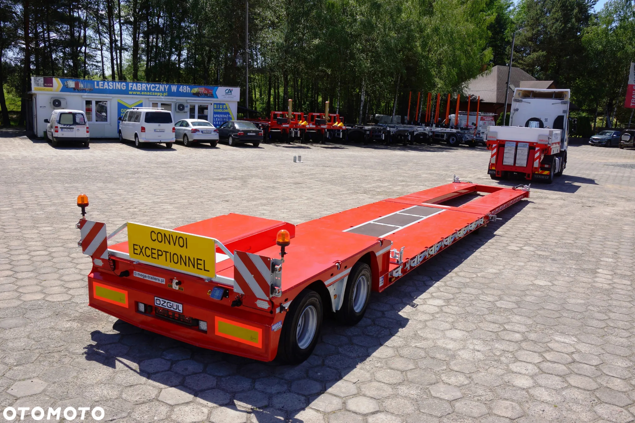 Inny TIEFBETT - MEGA TRAILERS - wersja STRONG - OSIE SAF - TRIDECK - ALUFELGI - 34