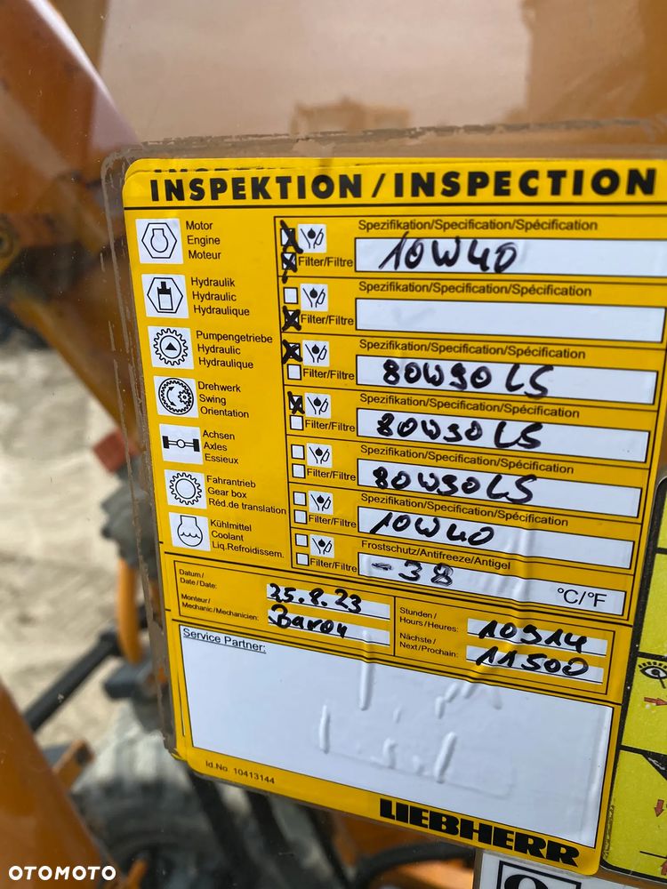 Liebherr A904C LITRONIC, 2012 ROK, Z NIEMIEC, SERWISOWANA W LIEBHERR, - 18