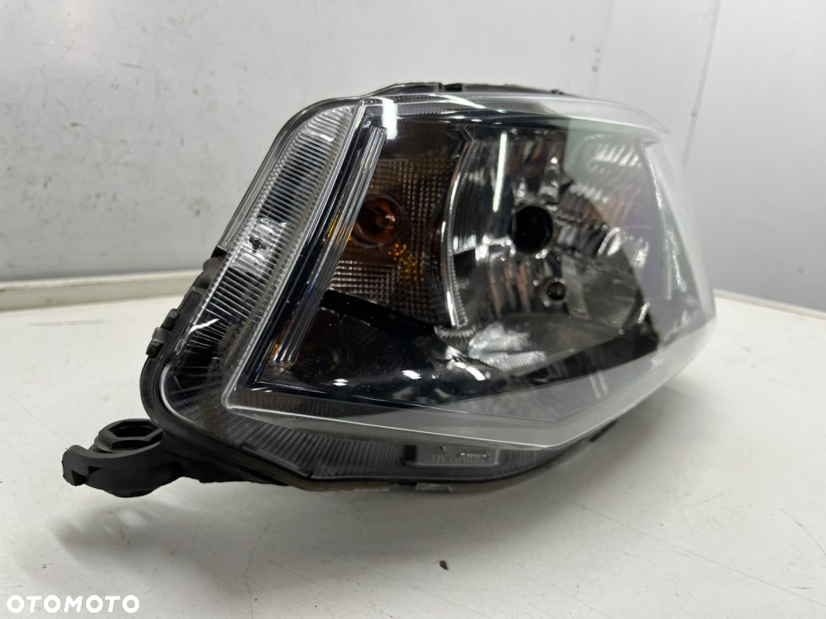 Lampa reflektor Skoda Fabia 3 III 14-18r. lewa przednia zwykła ORYGINAL Europa lewy przód 6v1941015c - 2
