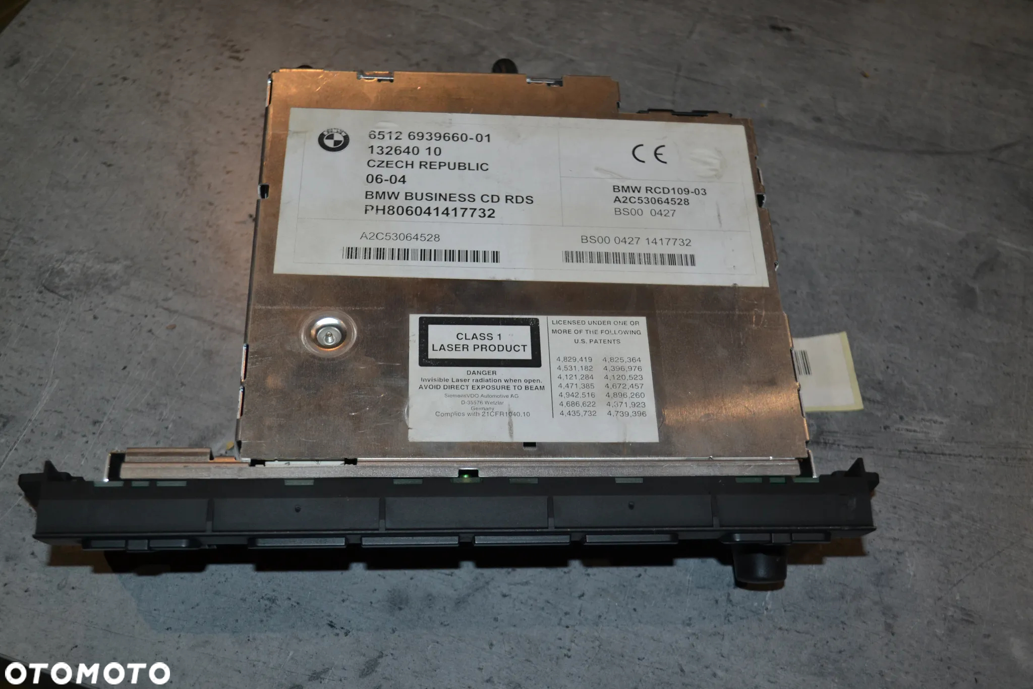 BMW E46 RADIO BUSINESS CD 6939660 - 5