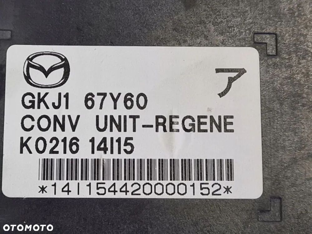 MODUŁ STEROWNIK KONWERTER ECU MAZDA 6 III GJ GKJ167Y60 GKJ1 67Y60 - 2
