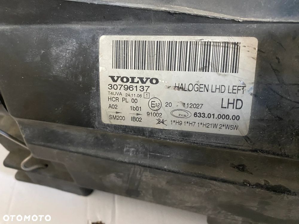 lampy volvo v70 xc70 s80 komplet eu całe - 4