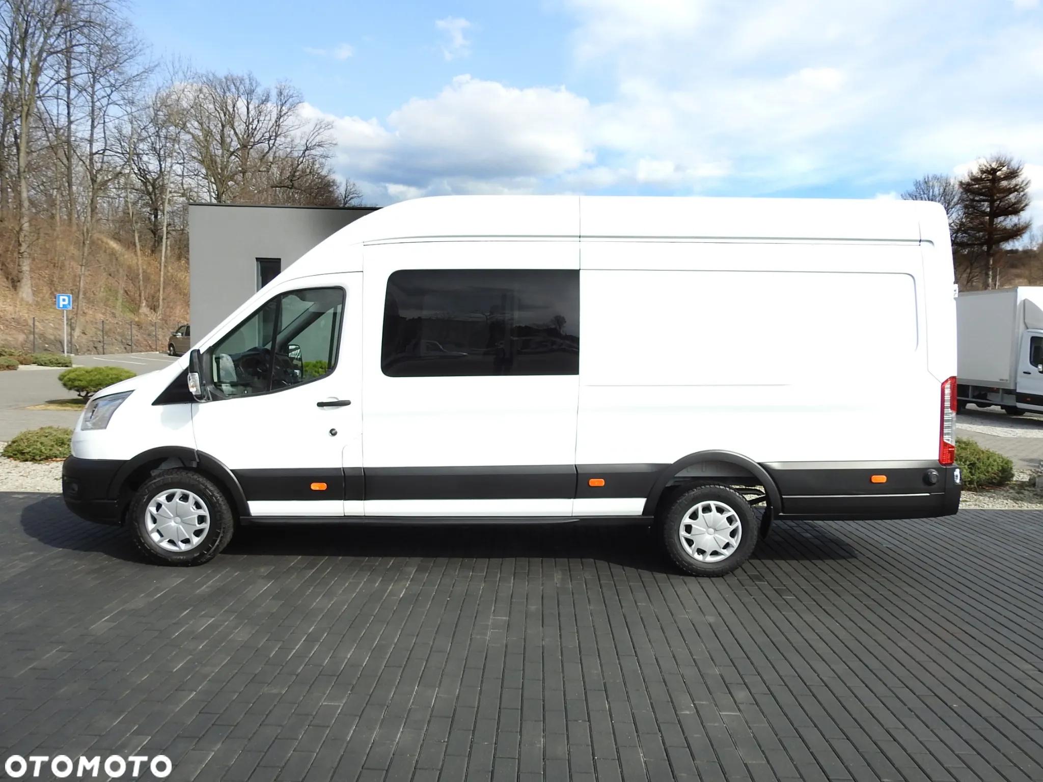 Ford TRANSIT  FURGON BRYGADÓWKA 6 MIEJSC TEMPOMAT LEDY KLIMATYZACJA 180KM [ U88643 ] - 10