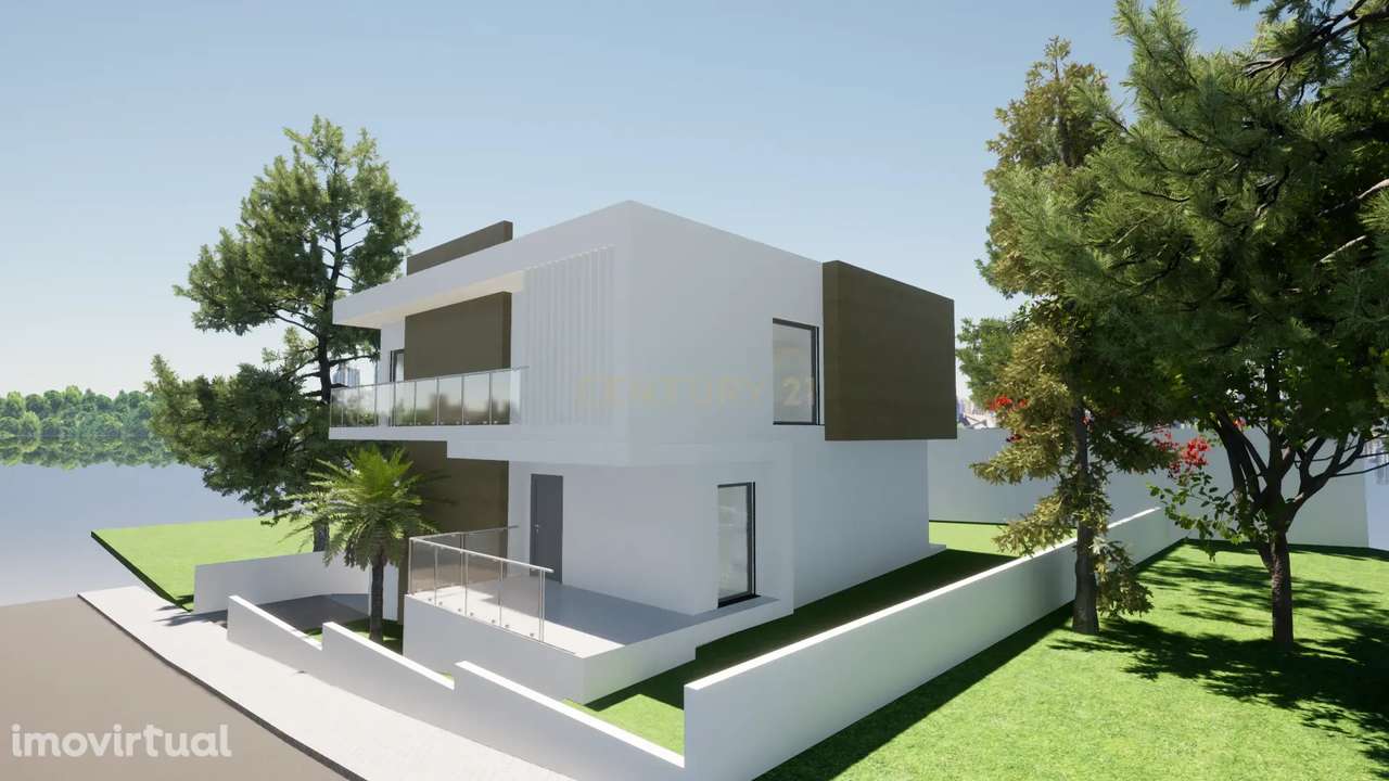 Terreno com projeto aprovado na Charneca de Caparica - Grande imagem: 4/17