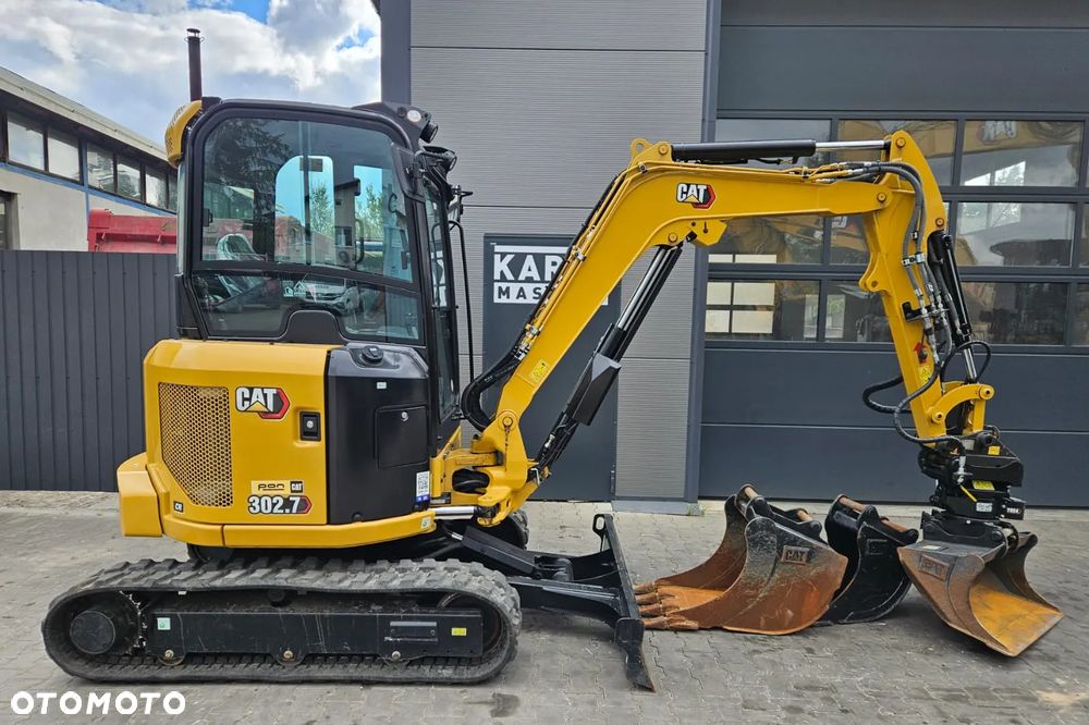 Caterpillar MINIKOPARKA CAT CATERPILLAR 302.7 302.7CR302 302.7 CR 303 304 2023R. DEMO ROTOTILT