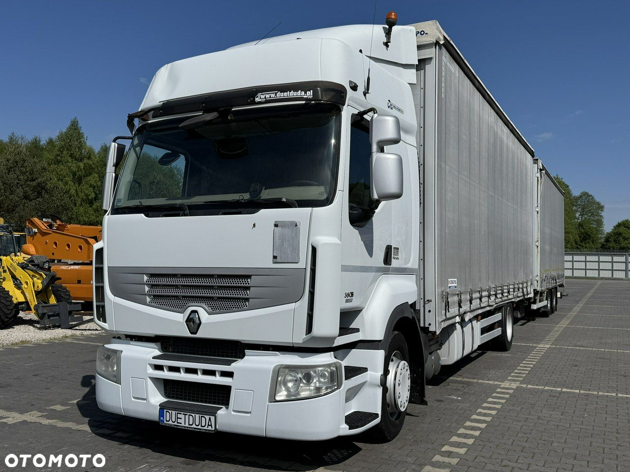 Renault Premium 380 DXi Euro 5 Firana 19 Palet Dach Zsuwany 18ton DMC - 3