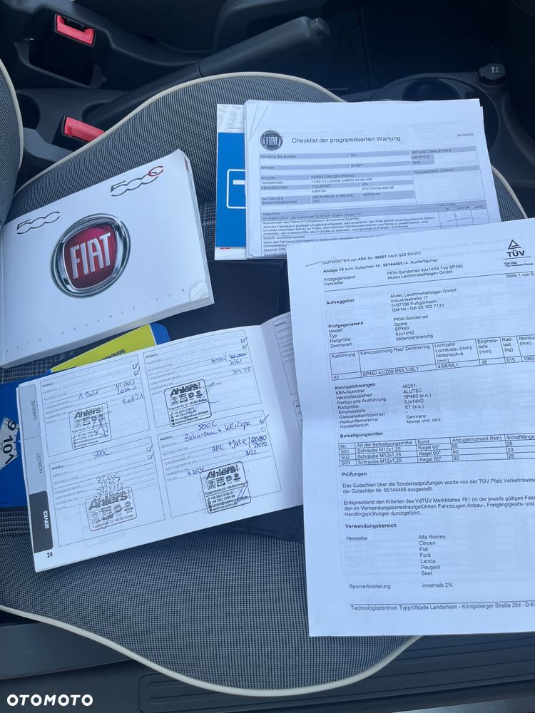 Fiat 500 1.2 Lounge EU6d - 9