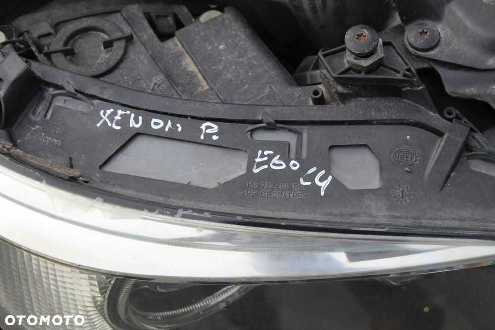 LAMPA PRAWY PRZÓD PRZEDNIA XENON NIESKRETNY BMW E60 E61 EUROPA - 3