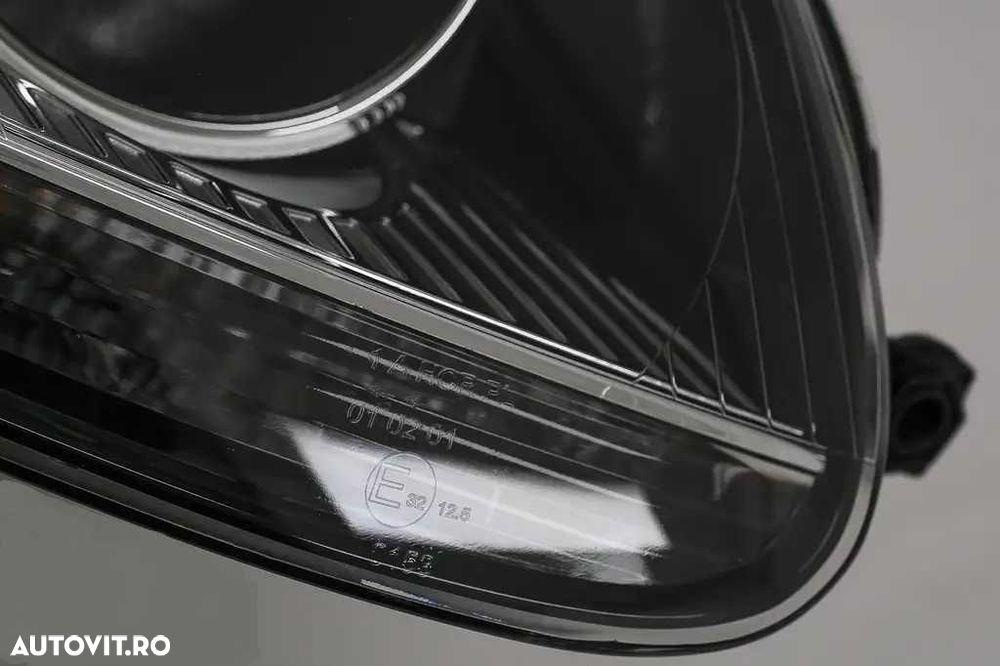 Faruri VW Golf 5 Jetta GTI R32 Look Lupa Chrome Black Kitt sau DEPO - 6