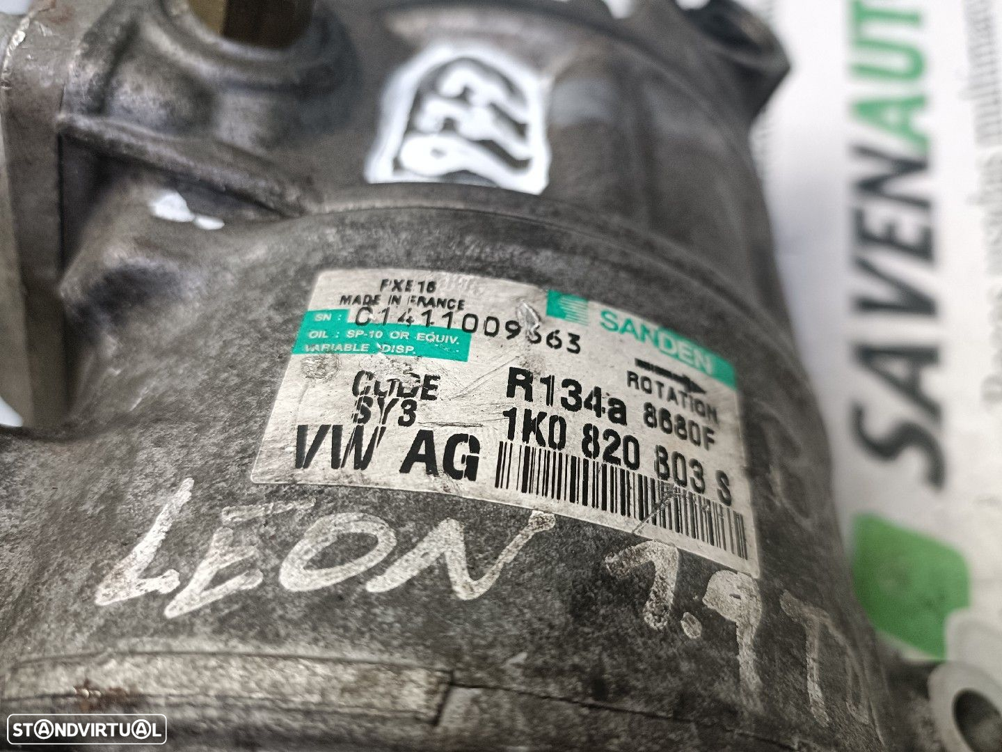 Compressor Ar Condicionado Seat Leon (1M1) - 6