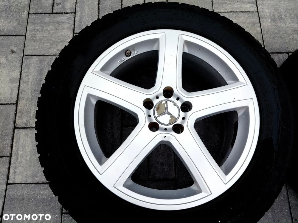 FELGI Z OPONAMI KOŁA ALUMINIOWE MERCEDES W251 R-KLASA R18 5X112 66.6 mm OPONY 255/55 ZIMA NR5 - 4