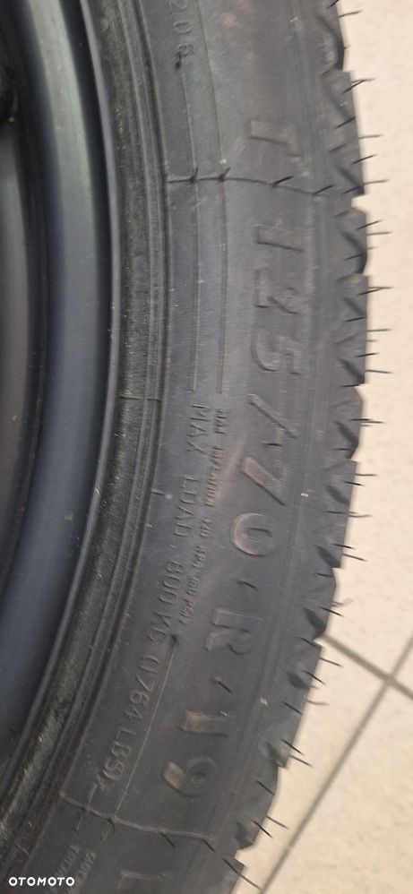 Audi A4 B8 A5 Koło Zapasowe Dojazdowe 125x70x19 - 3