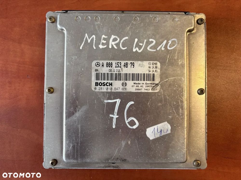 Komputer Sterownik Mercedes A0001534879 0281010847 - 1
