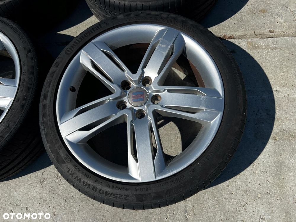 KOŁA FELGI OPONY LETNIE SEAT LEON I II III ALTEA 225/40 R18 - 8