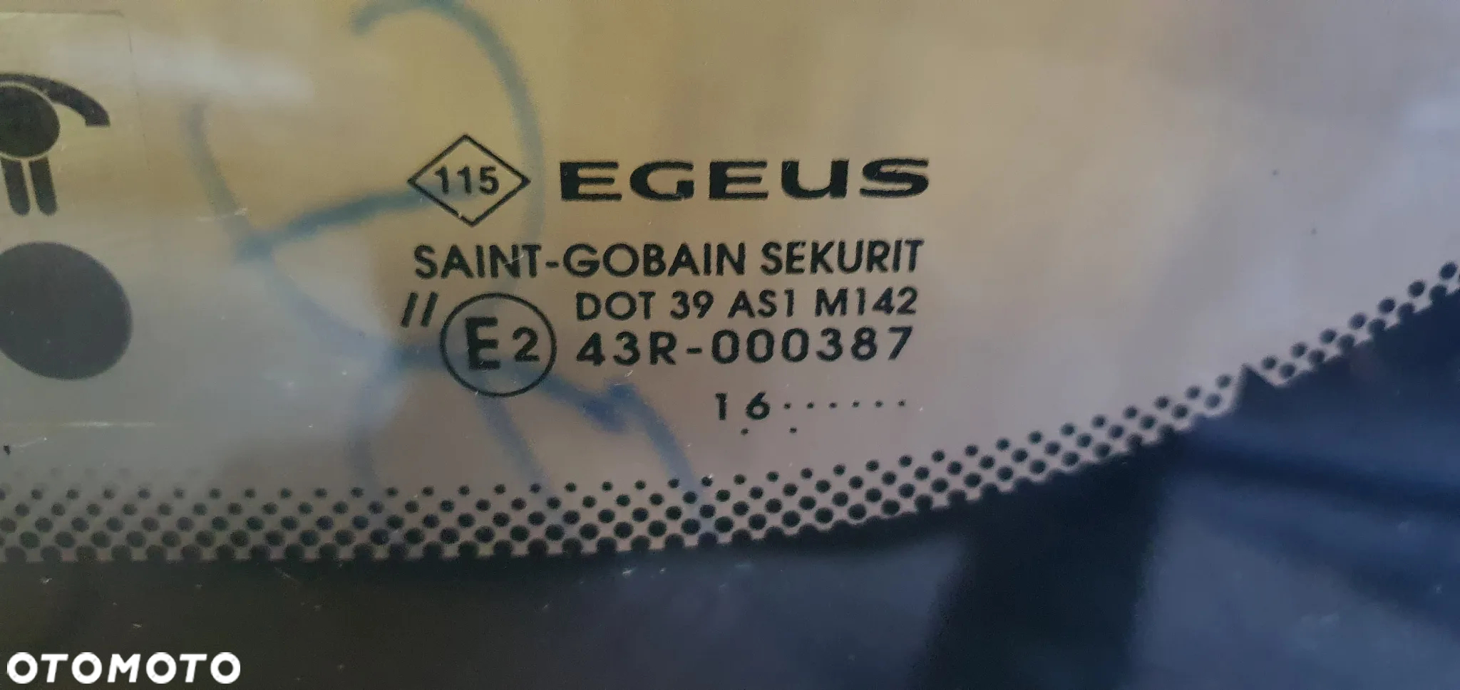 Szyba czołowa przód przednia Opel Vicaro B AS1 16r - 7