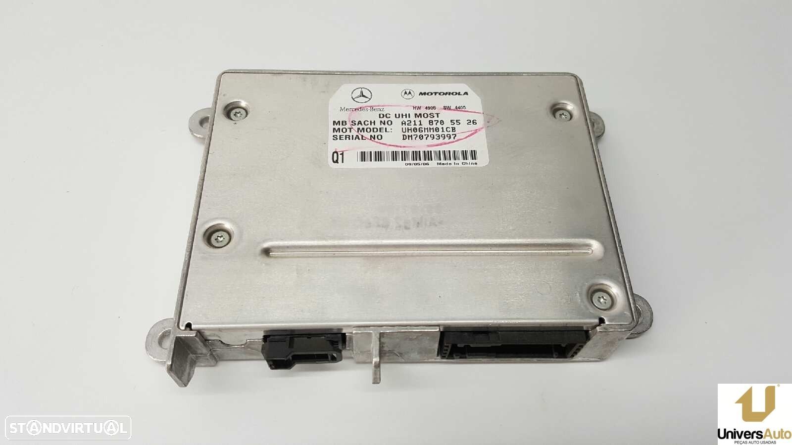 UNIDADE DE CONTROLE BLUETOOTH MERCEDES CLASE M (W164) 320 / 350 CDI (164.122) - 1