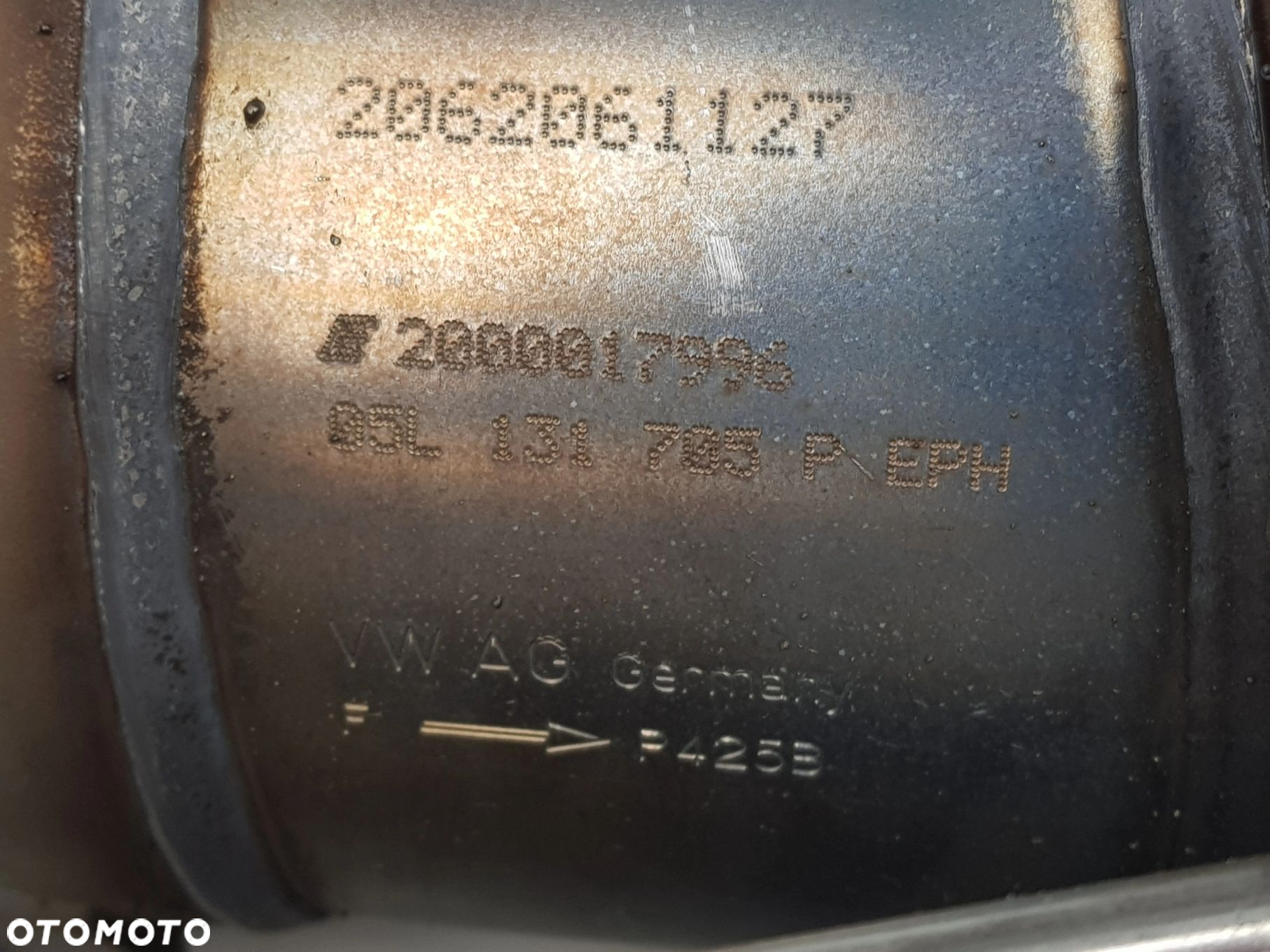 NOWY ORYGINALNY Filtr cząstek stałych DPF Volkswagen Golf VIII 2.0 TDI - 12