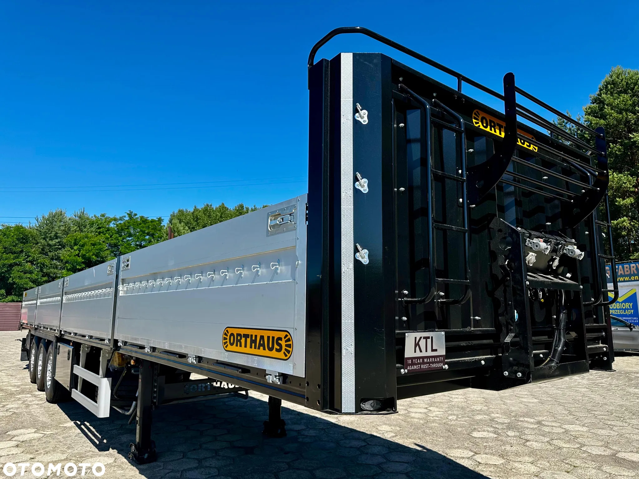 Orthaus Naczepa Platforma UNIWERSALNA / Burtowa / STOCK !! - 17