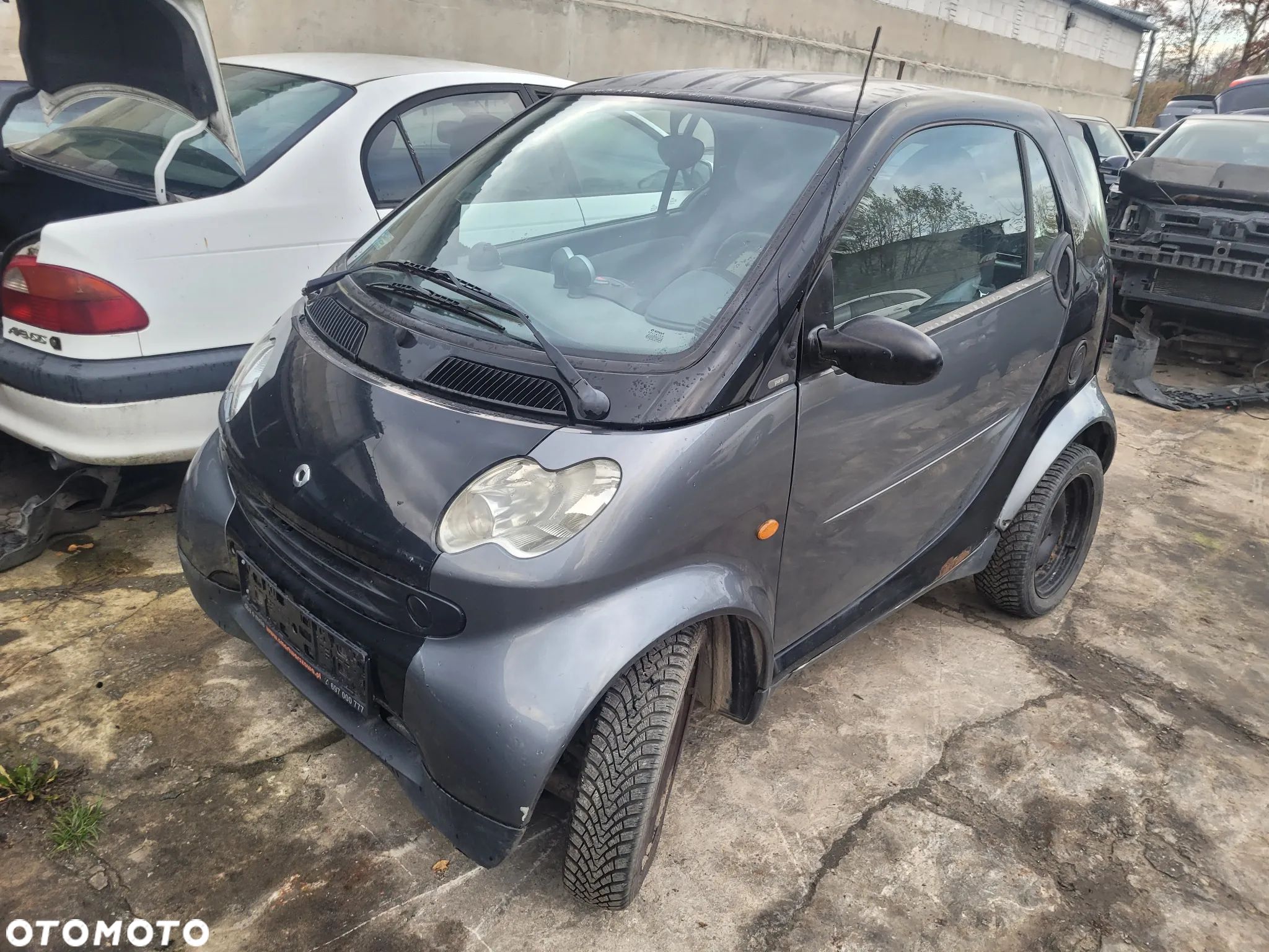 SMART FORTWO maska pokrywa silnika klapa bagażnika zderzak lampa reflektor pas przedni - 1