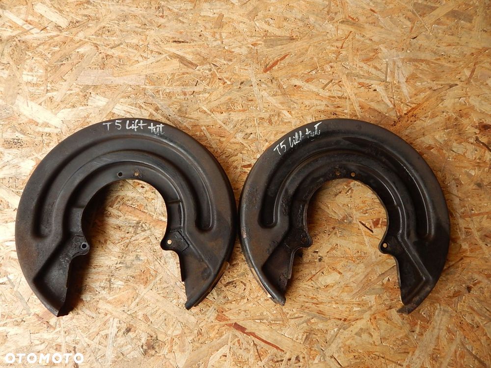 vw t5 lift osłona obudowa tarczy hamulcowej tył 7e0615611 - 1