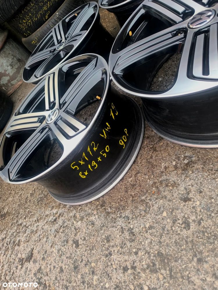 5x112 Felgi Aluminiowe Alufelgi 19 Koła VW R LINE GTI GTD GOLF 5 6 7 8 V VI VII VIII 5G0 CADDY JETTA TOURAN PASSAT SKODA OCTAVIA SUPERB SEAT LEON CUPRA AUDI A3 8P 8V Legnica ALU-RAD - 12