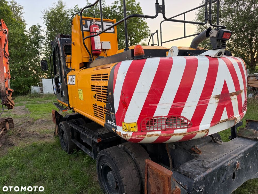 JCB Koparka Kołowa JS 220 w uszkodzona - 10