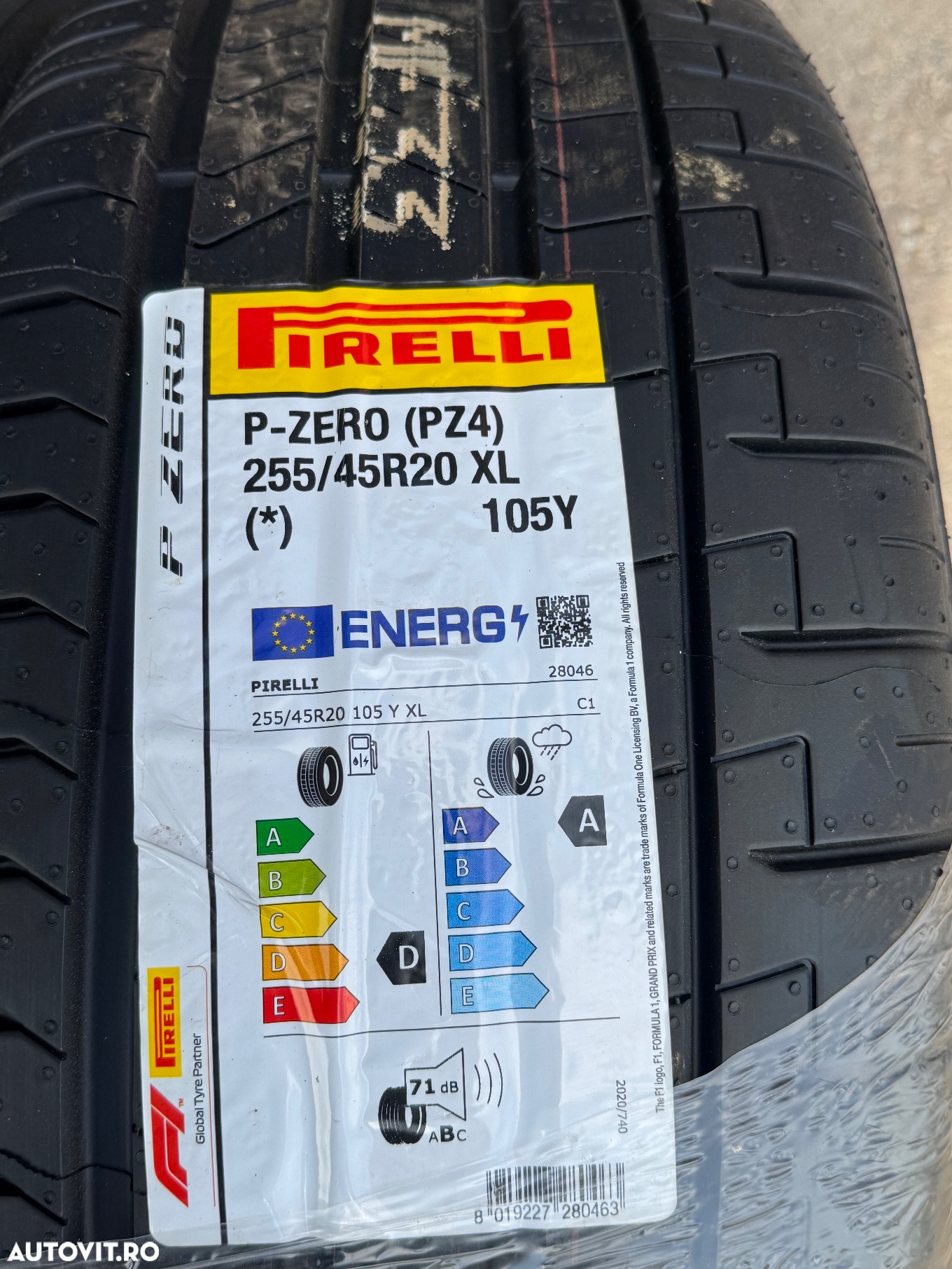Vând set anvelope 255/45/20-285/40/20 Pirelli de vară noi cu steluță BMW - 2