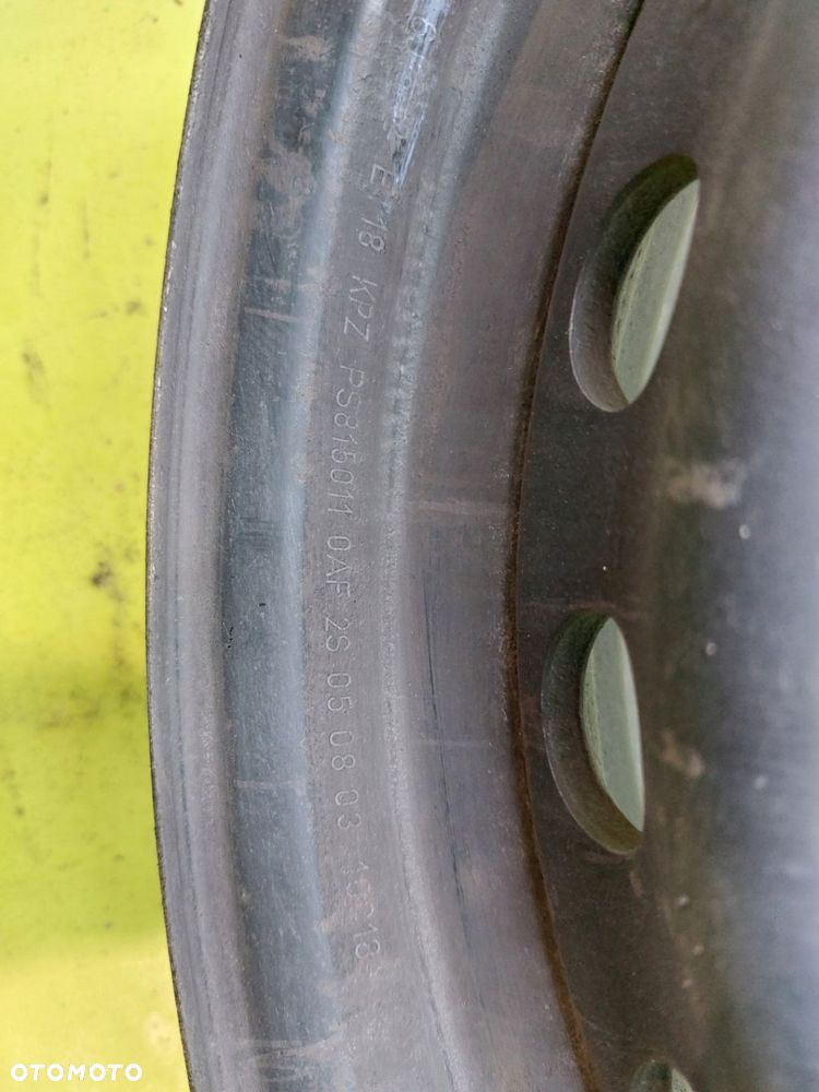 Felga ALUMINIOWA CITROEN C5 I 2001-2008 6J X 15 ET 18 / 65 MM 4X108 - 4