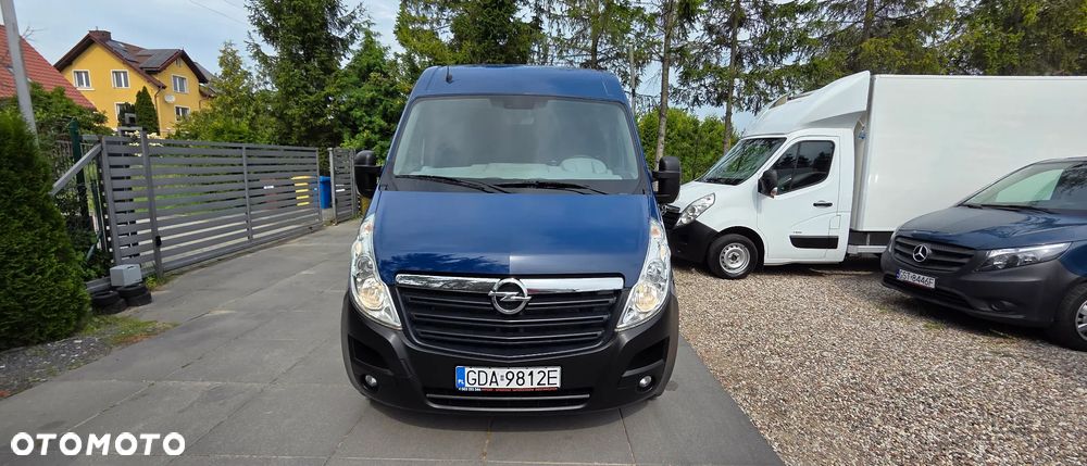 Opel MOVANO L3 H2 BRYGADÓWKA 6 MIEJSC KLIMATYZACJA HAK 3500kg - 9