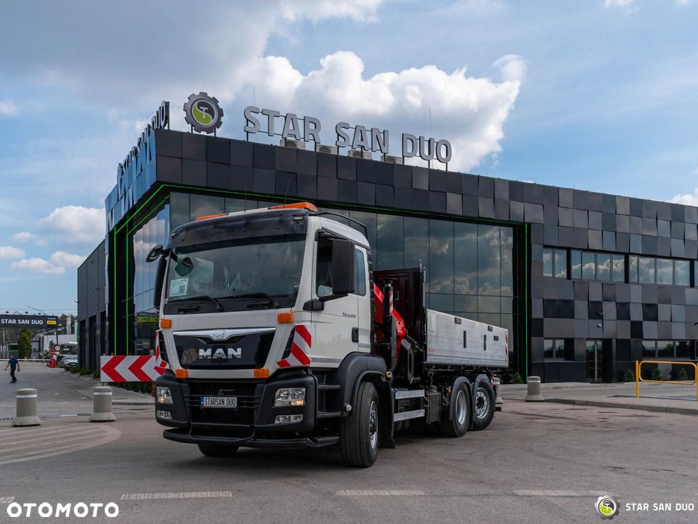 MAN TGS 28.440 6x4H PALFINGER PK 26002 EH HDS Żuraw Wywrotka Chwytak - 16