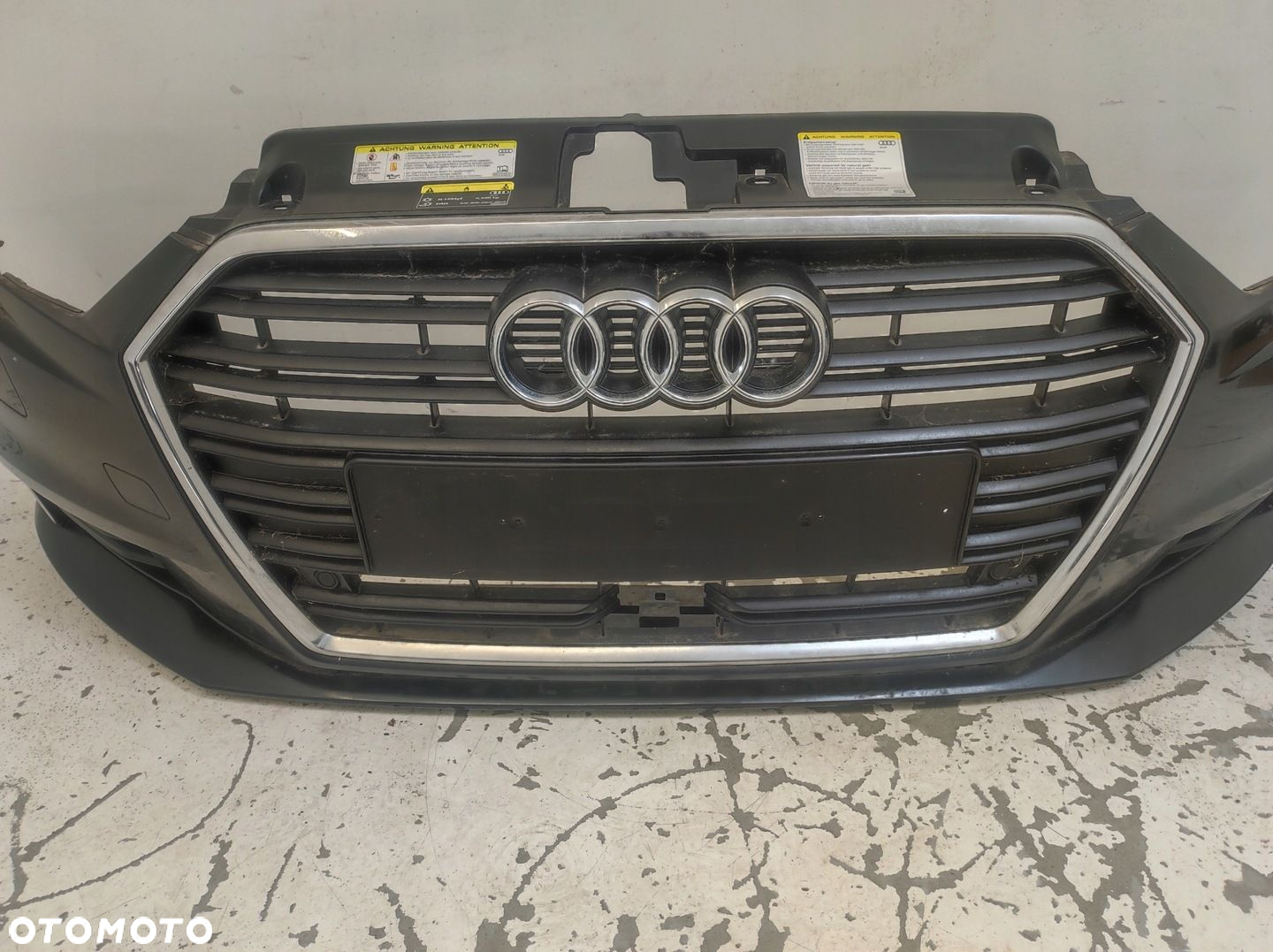 ZDERZAK PRZÓD PRZEDNI KOMPLETNY AUDI A3 8V HB LIFT 4 PDC - 4