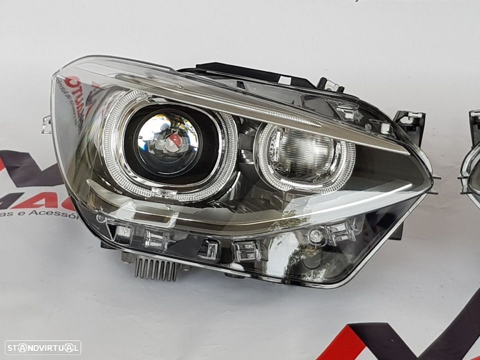 Faróis BMW Série 1 F20 F21 Look Xenon - 4