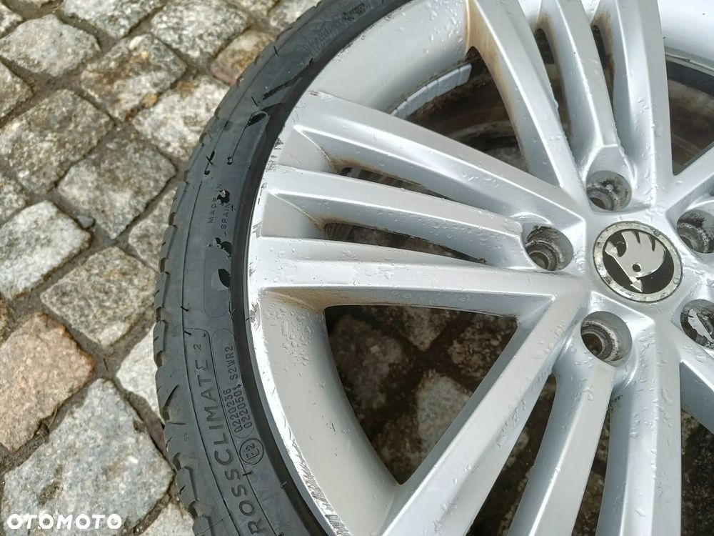 Felgi Aluminiowe 18 Skoda Superb 5x112 ET46 3T0601025T Koła Seat Audi VW - 13