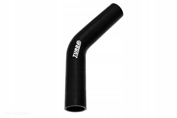 Kolanko silikonowe 45st TurboWorks Black 102mm XL
