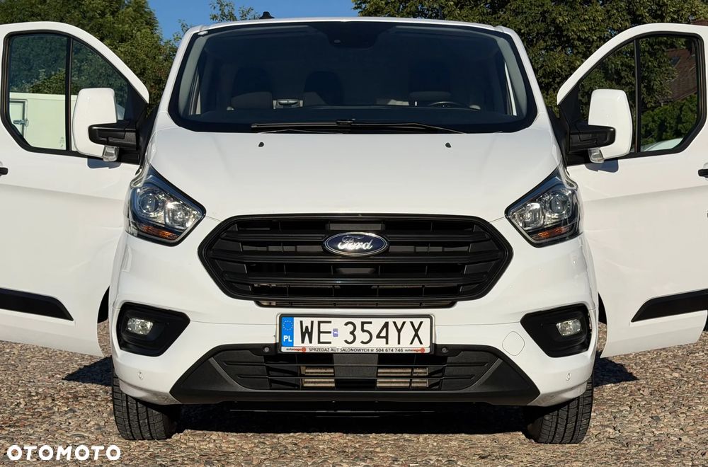 Ford TRANSIT CUSTOM VAN 300L MODEL L2H1 Long VAT-1 Cięż. 3 osobowy SILNIK 2.0 130KM Euro-6 DUŻA ŁADOWNOŚĆ 1086kg DMC 3000kg Homologacja na hak 2800kg ZABUDOWA PAKI! Niski przebieg TYLKO 93tys.km! - 23