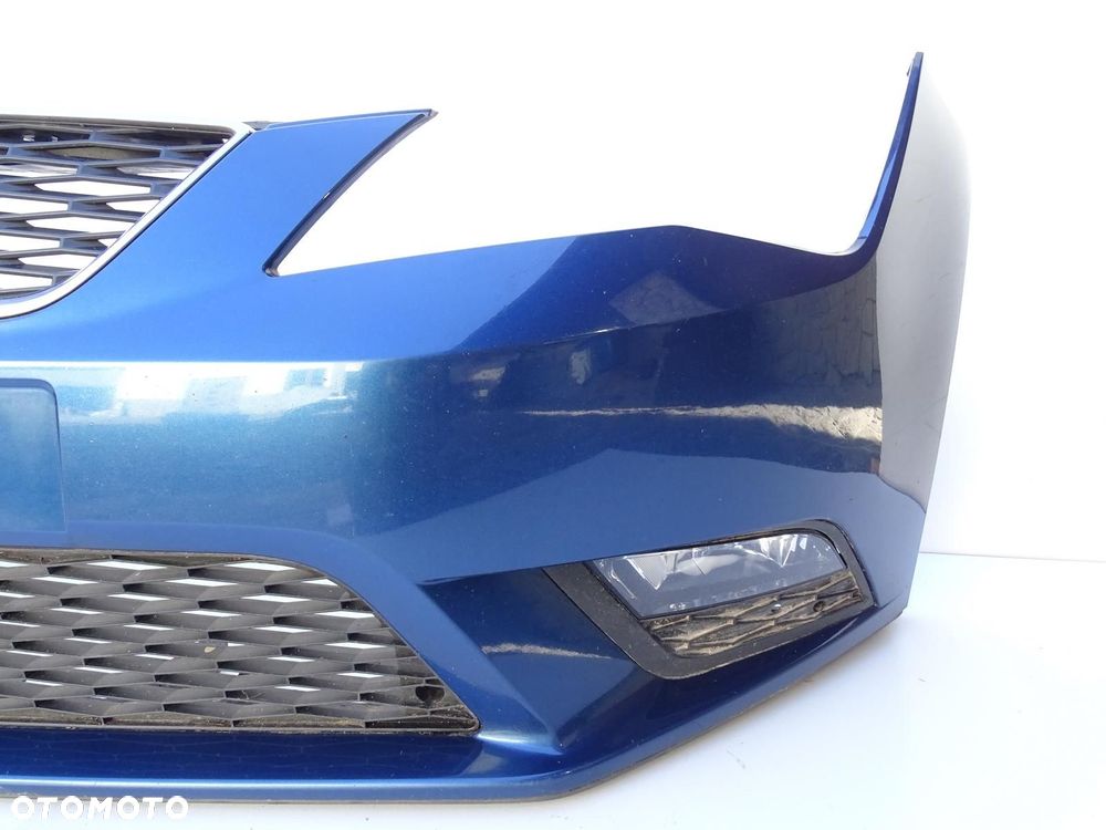 ZDERZAK PRZÓD PRZEDNI + ATRAPA + HALOGENY LW5P SEAT LEON III 5F 12-17r - 9