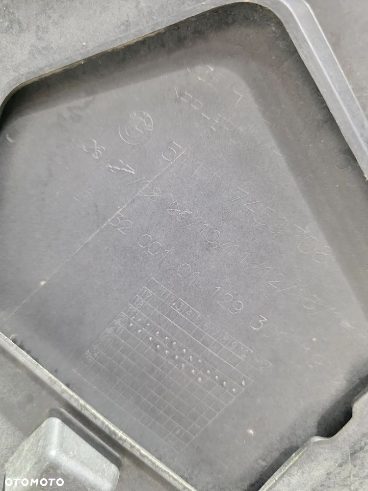 BMW F40 19- ZDERZA PRZEDNI PRZÓD NA 6xPDC ŁADNY , KOLOR CZARNY METALIK , NR 51117459908 / 7459708 , NR AUKCJI NZ1638 - 36