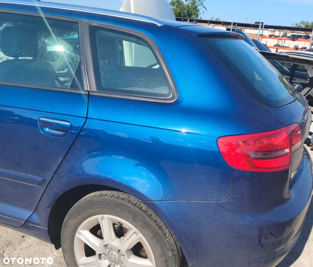 AUDI A3 8P 11r SPORTBACK ĆWIARTKA BŁOTNIK LEWY TYŁ LX5Q - 1