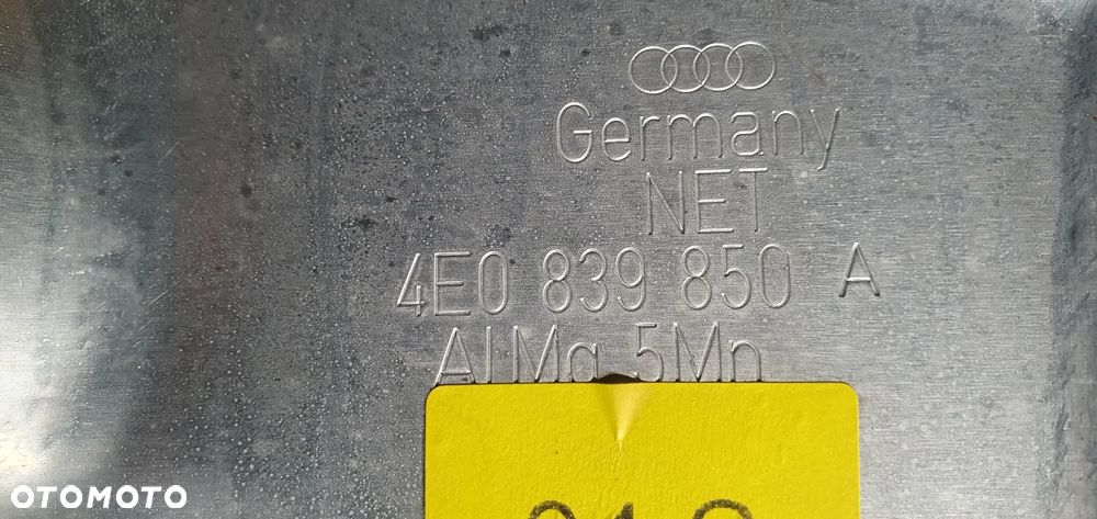 Mechanizm podnośnik szyby prawy tył Audi A8 D3 4E0839850A - 5