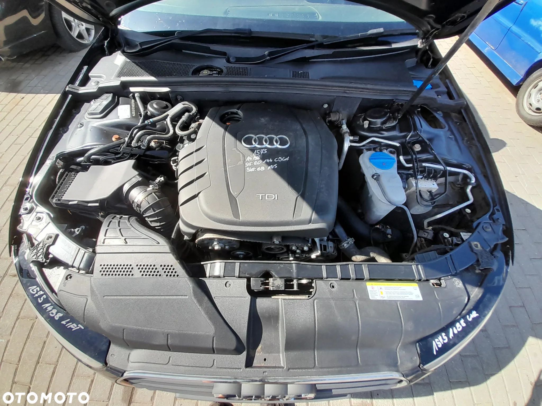 AUDI A4 B8 LIFT SILNIK 2.0 TDI 143KM DIESEL OZNACZENIE: CJCA - 1