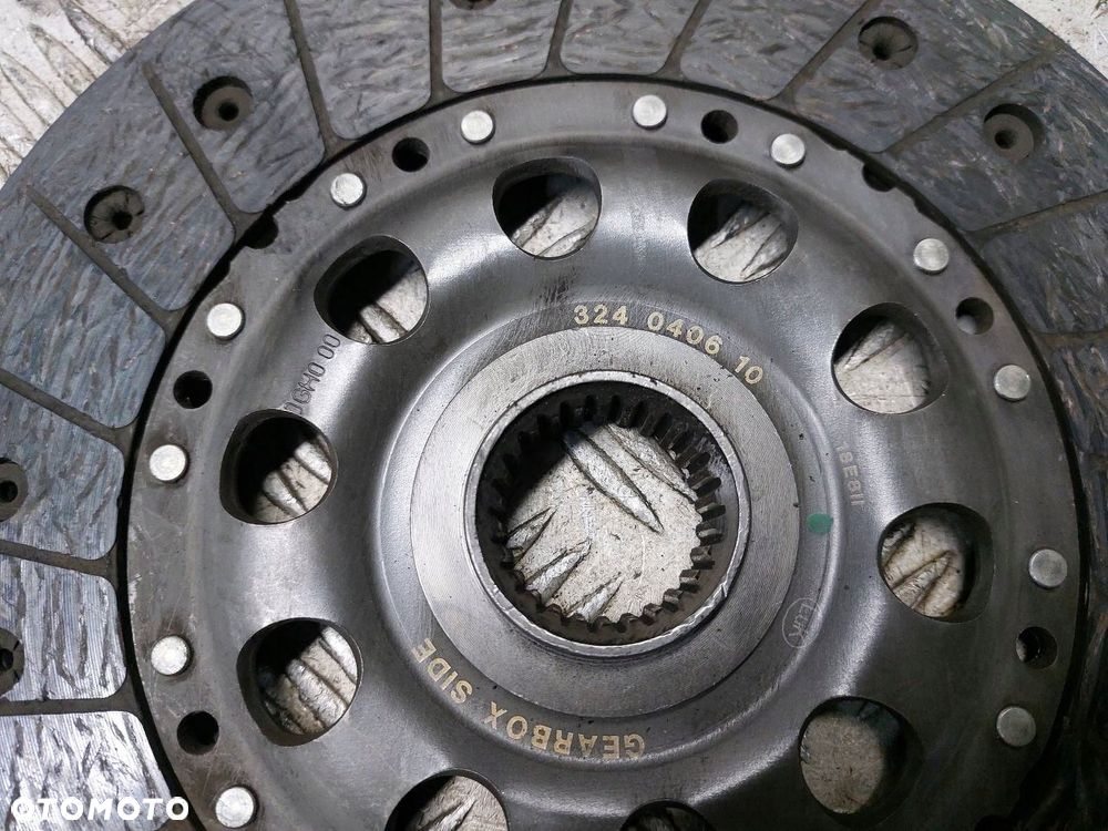 KOŁO DWUMASOWE + TARCZA + DOCISK + ŁOŻYSKO OPOROWE BMW F10 520d 2.0 D - 3