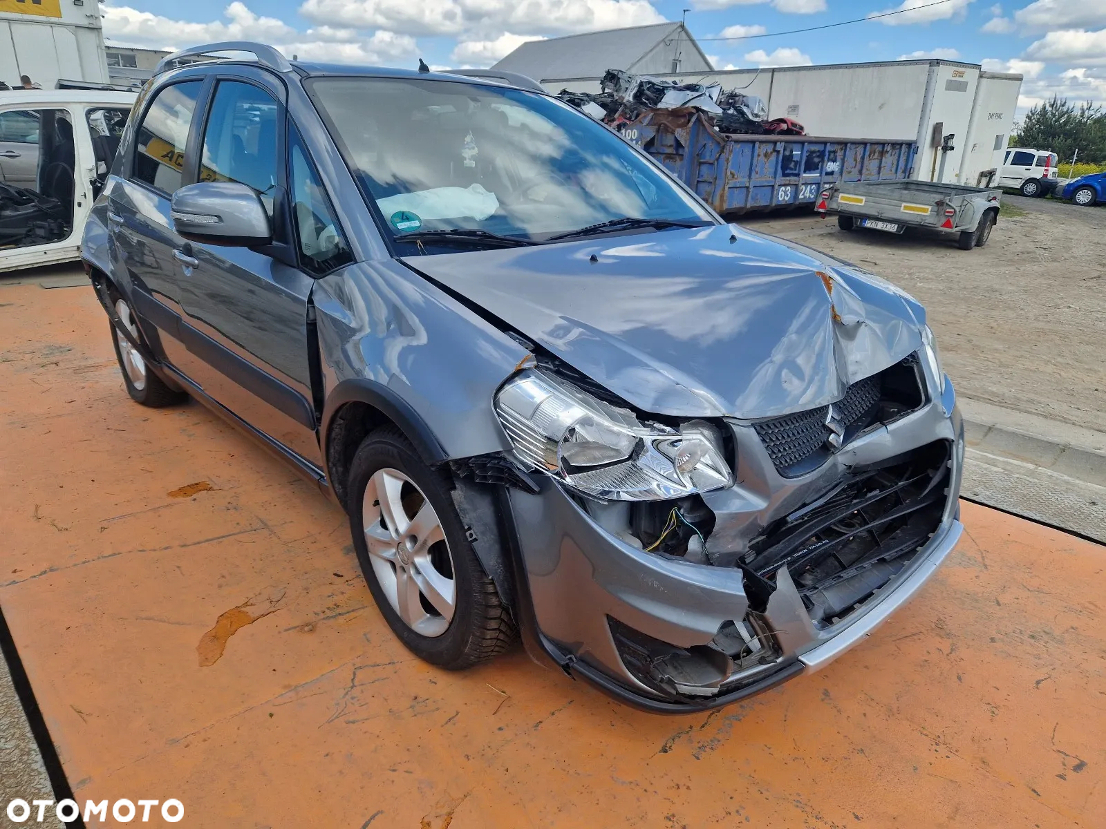Suzuki SX4 2006/06- Silnik 1.6 VVT M16A107KM/79kW ZCD na części drzwi lampa lusterko - 2