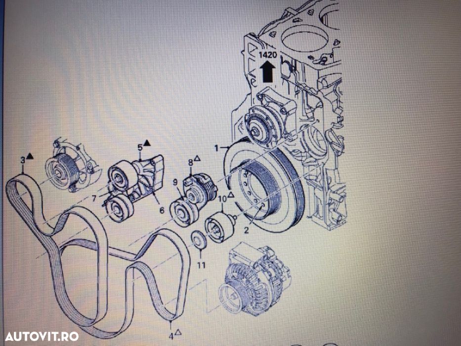 Kit distributie complet DAF CF85 XF105 XF95 - 4